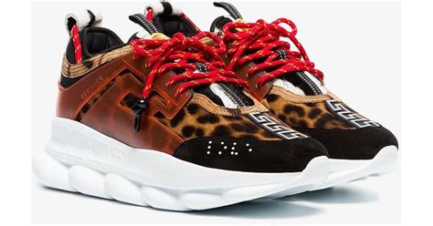 versace leopard shoes